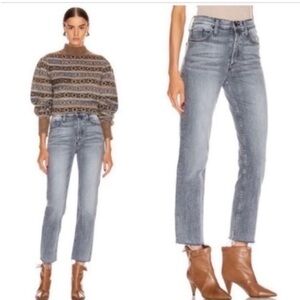 Mother Jeans The Tomcat Ankle in Static